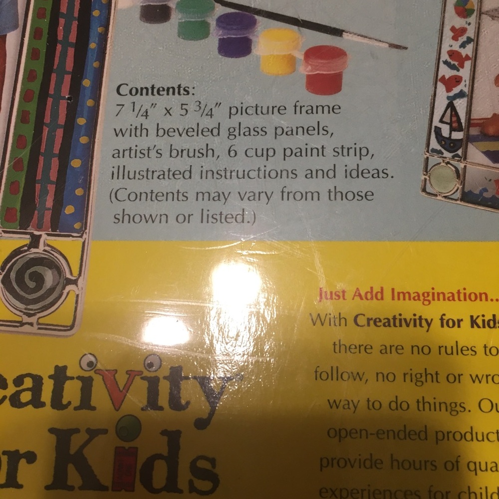 Creativity for Kids Reverse Glass Picture Frame - Picture 5 of 7